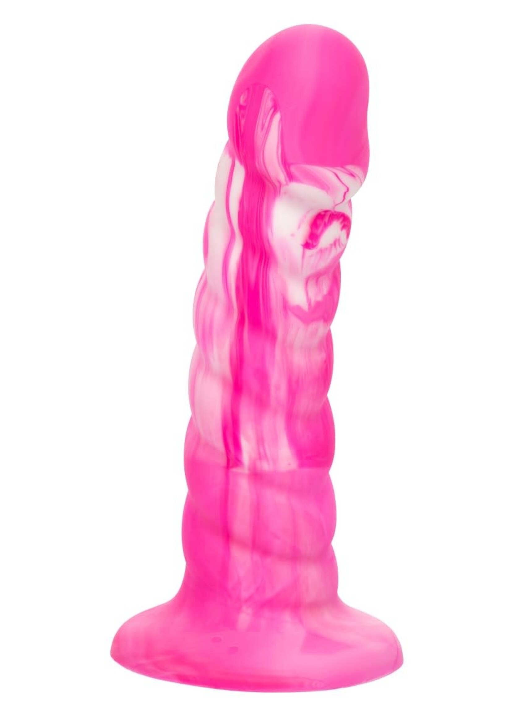 Calexotics Twisted ribbed probe - pink