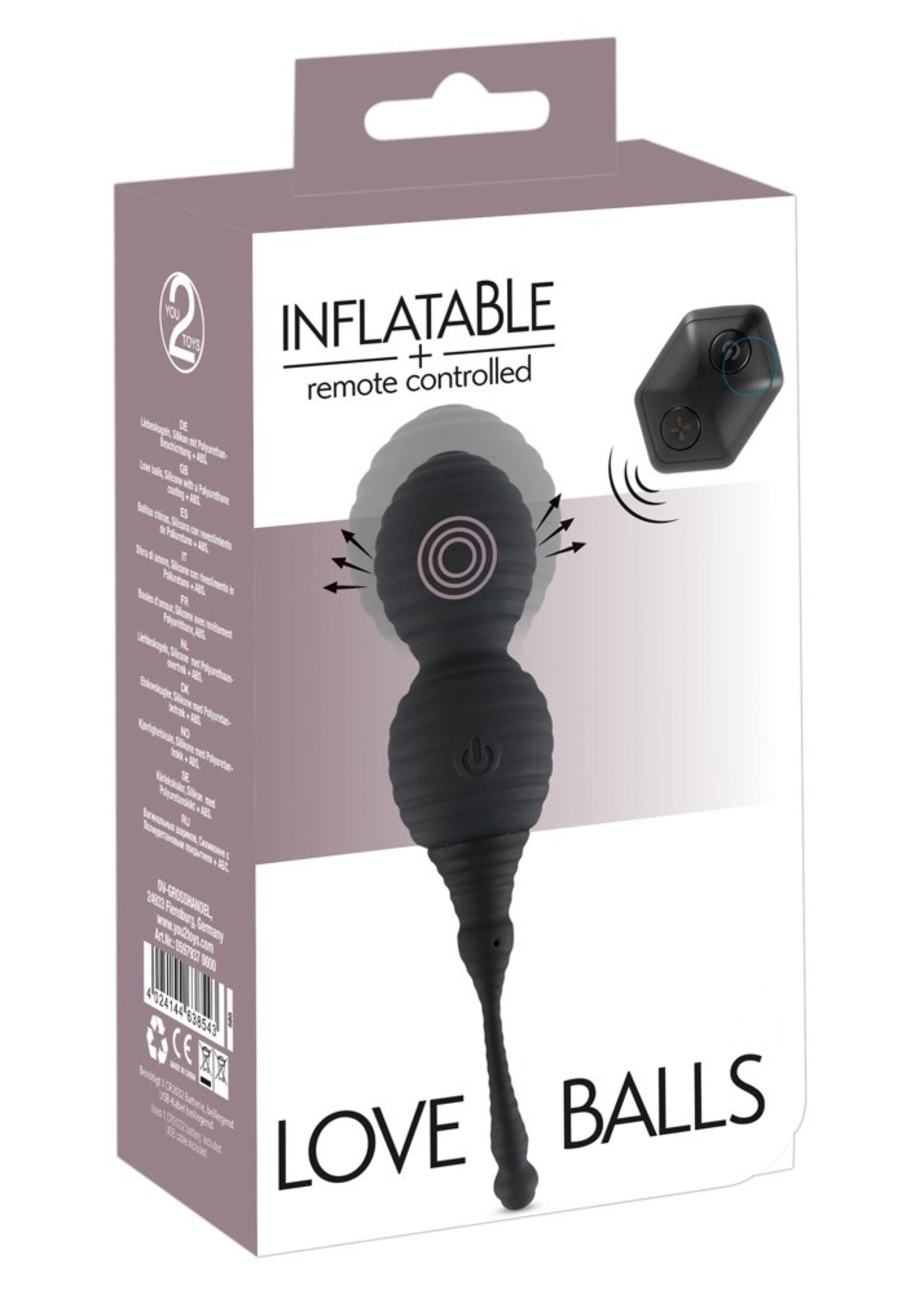 Inflatable + RC love balls
