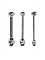 Ouch! Metal penis plug set