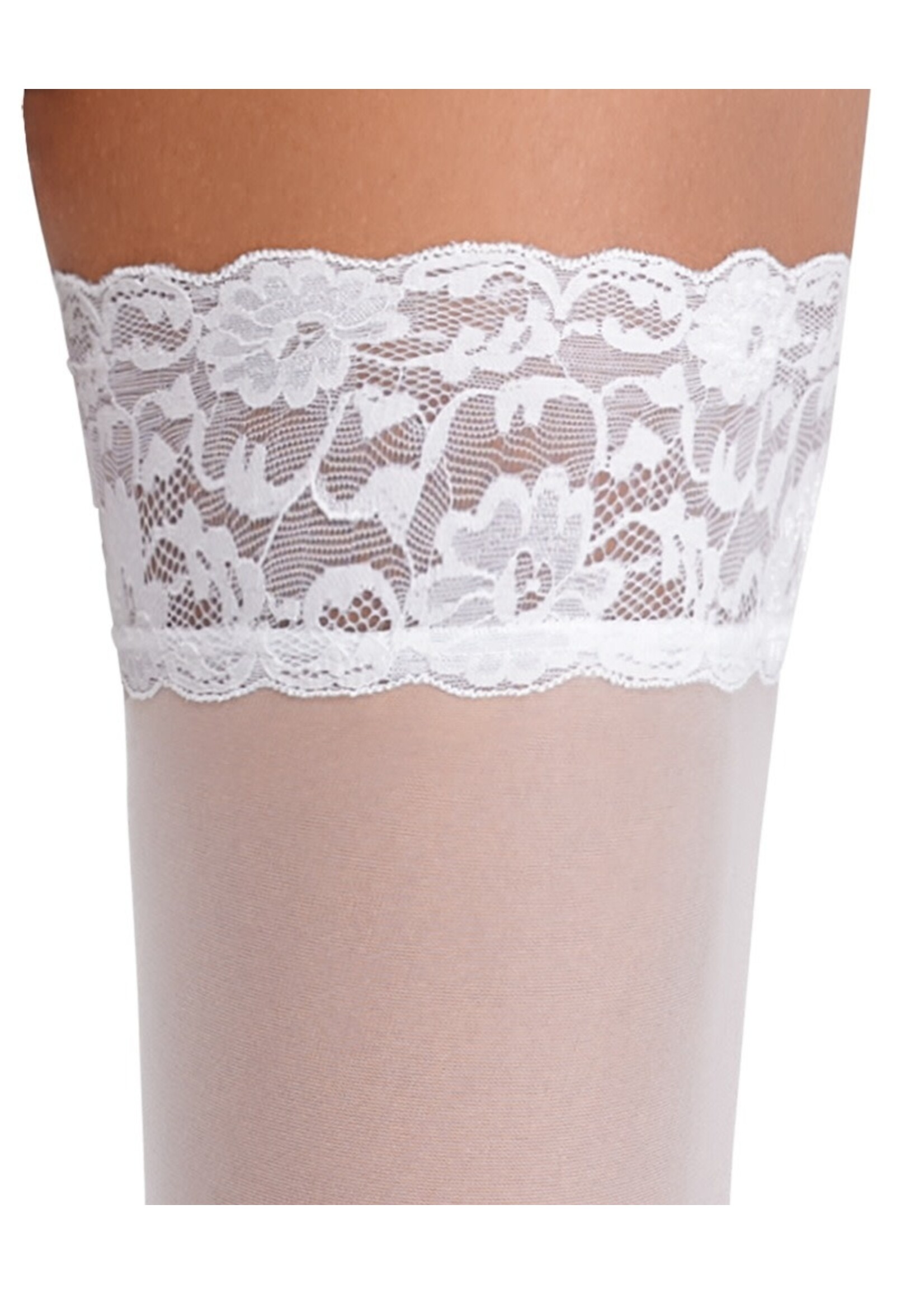 Cotteli Collection Hold-up stockings - white
