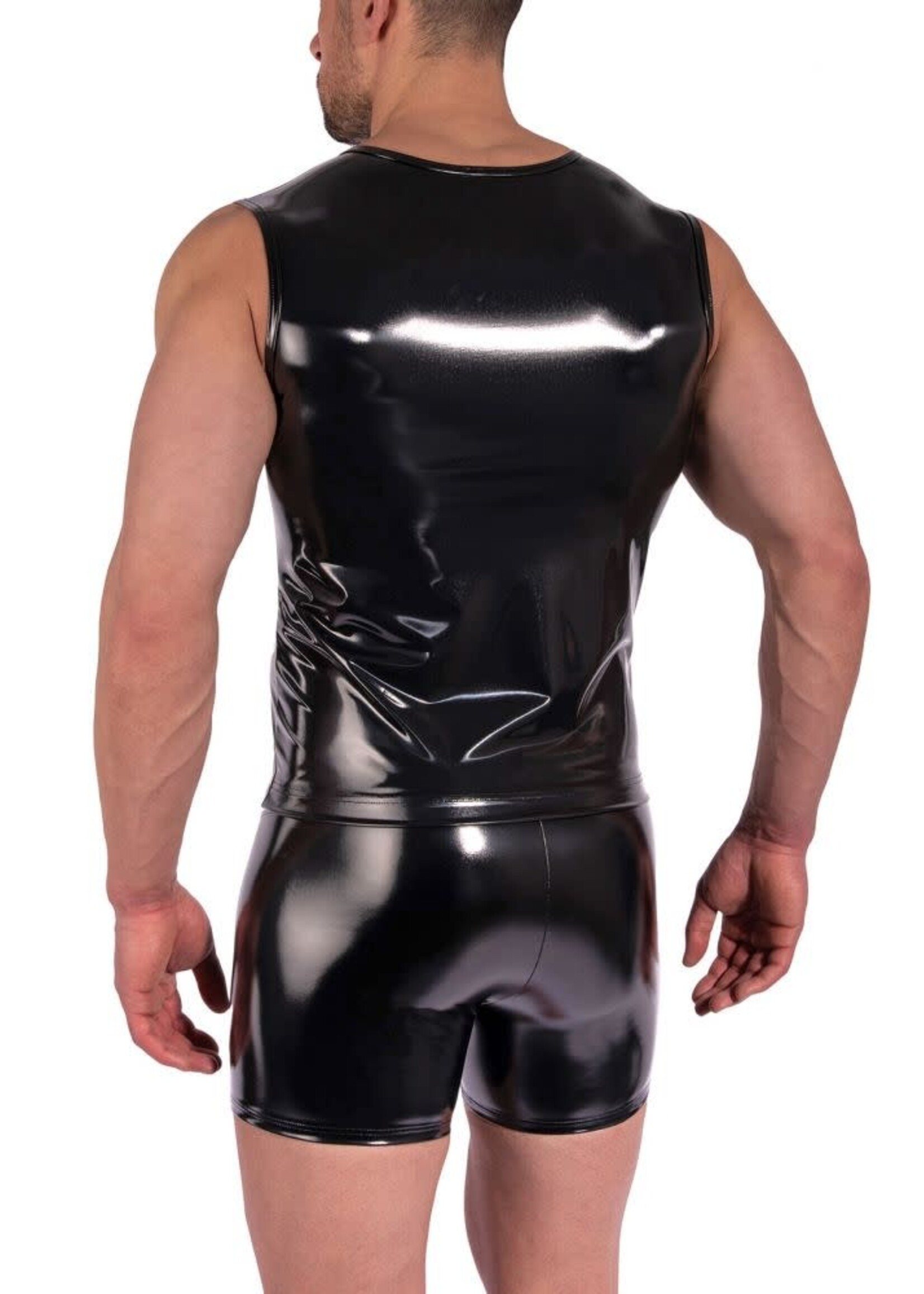 Manstore Zipped vest - lak