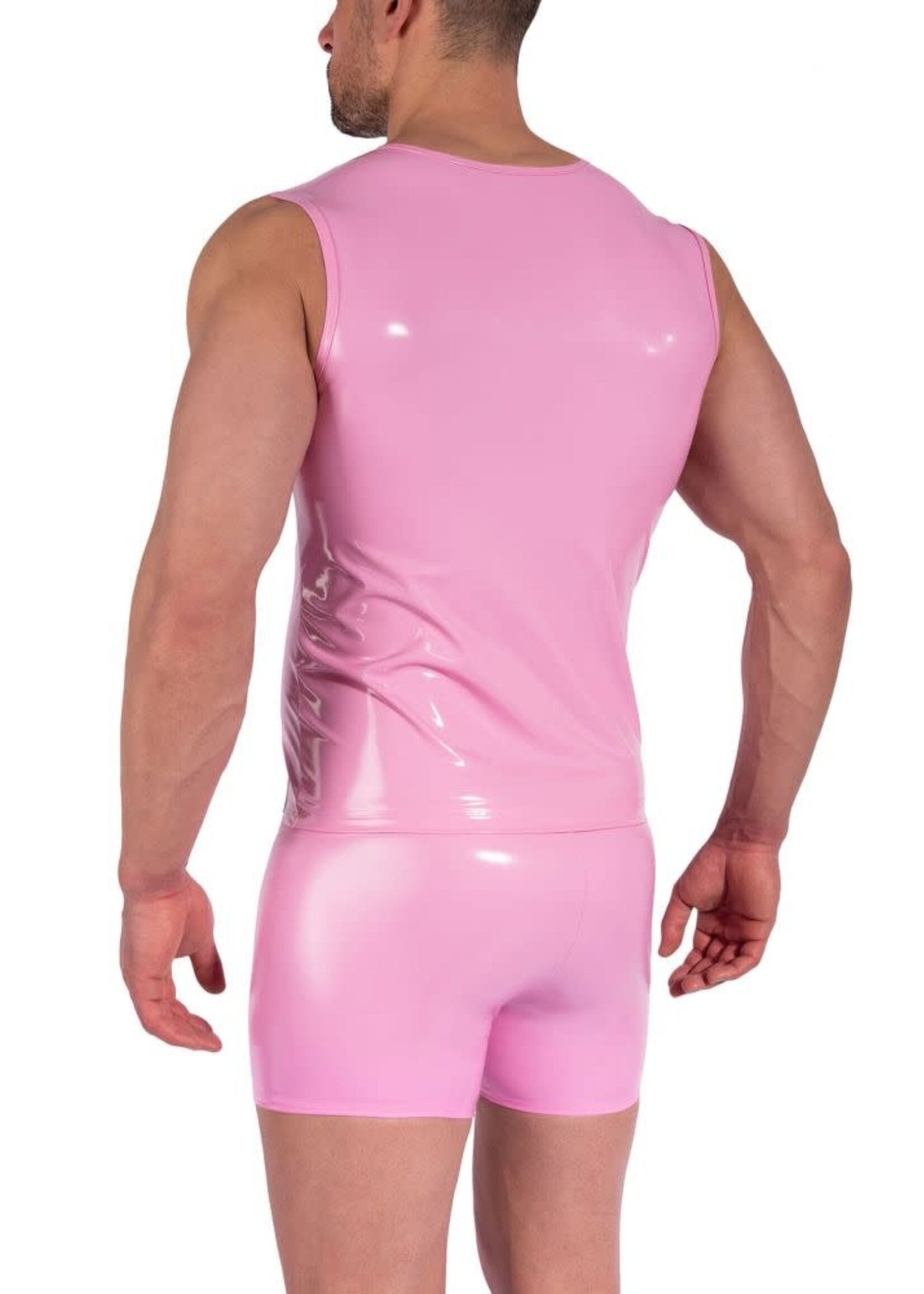 Manstore Zipped vest - lak