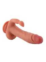 HiSmith HiSmith dildo rabbit kliclok medium 20-23 cm - nude