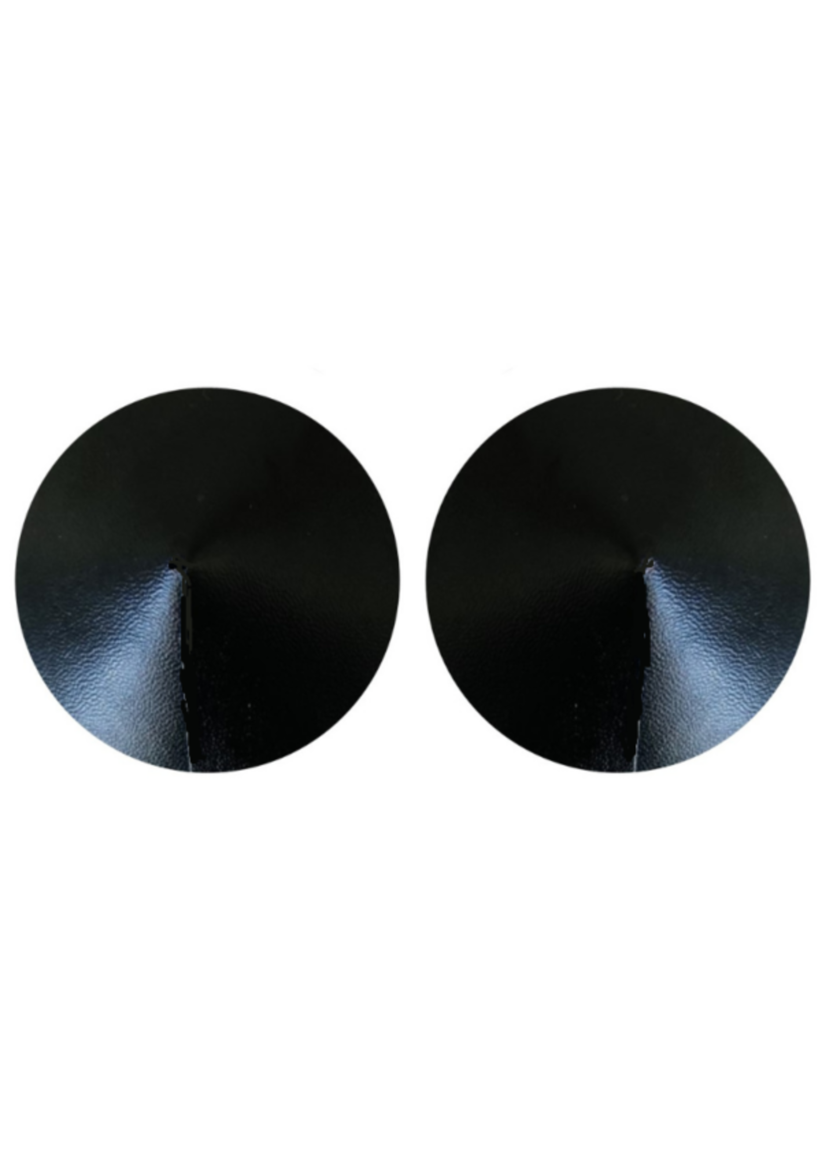 Kinky Diva Leather tepel stickers - zwart