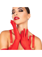 Kinky Diva Seductive gloves - red - OneSize