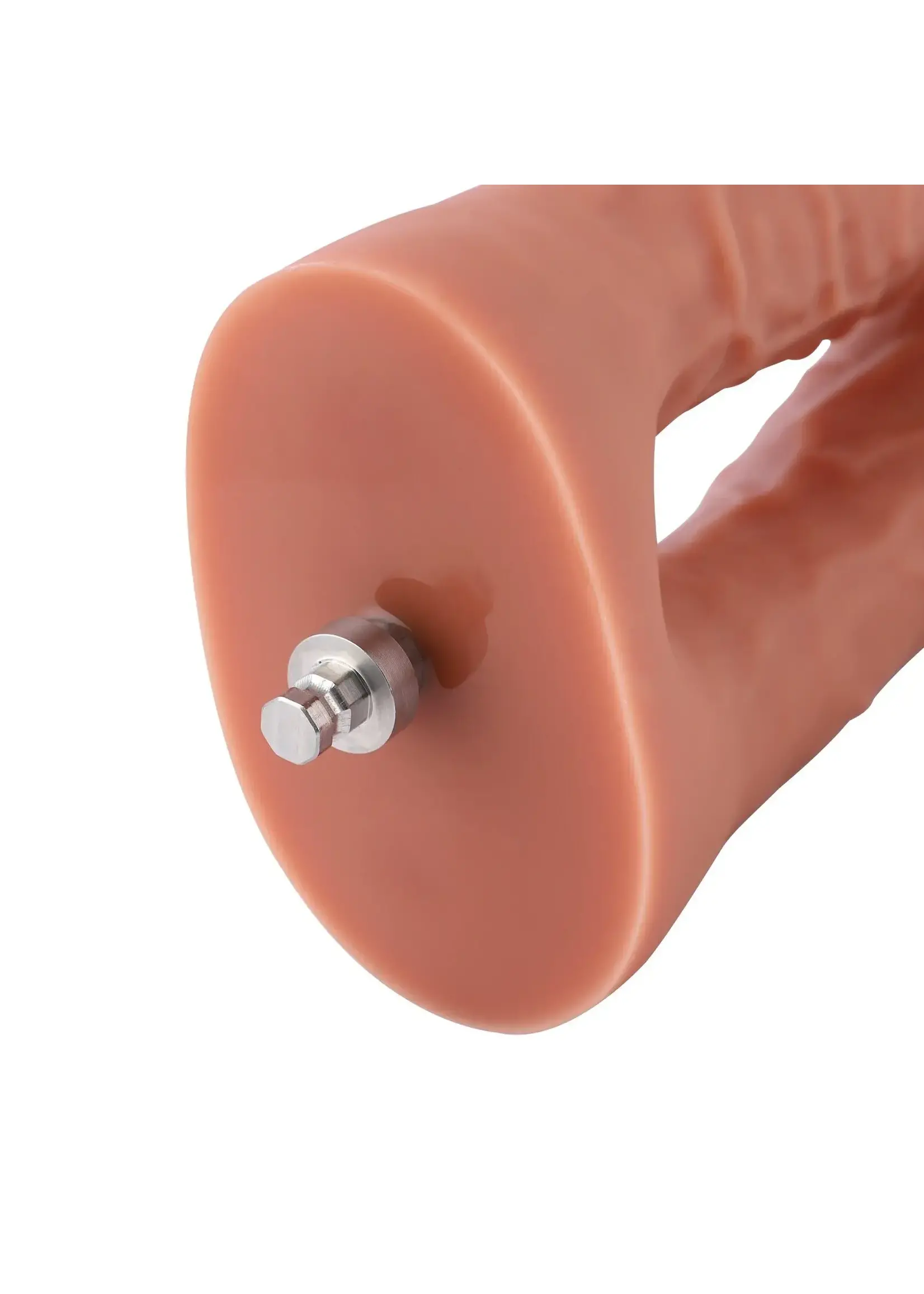 HiSmith Dildo double kliclok 15-19 cm - nude