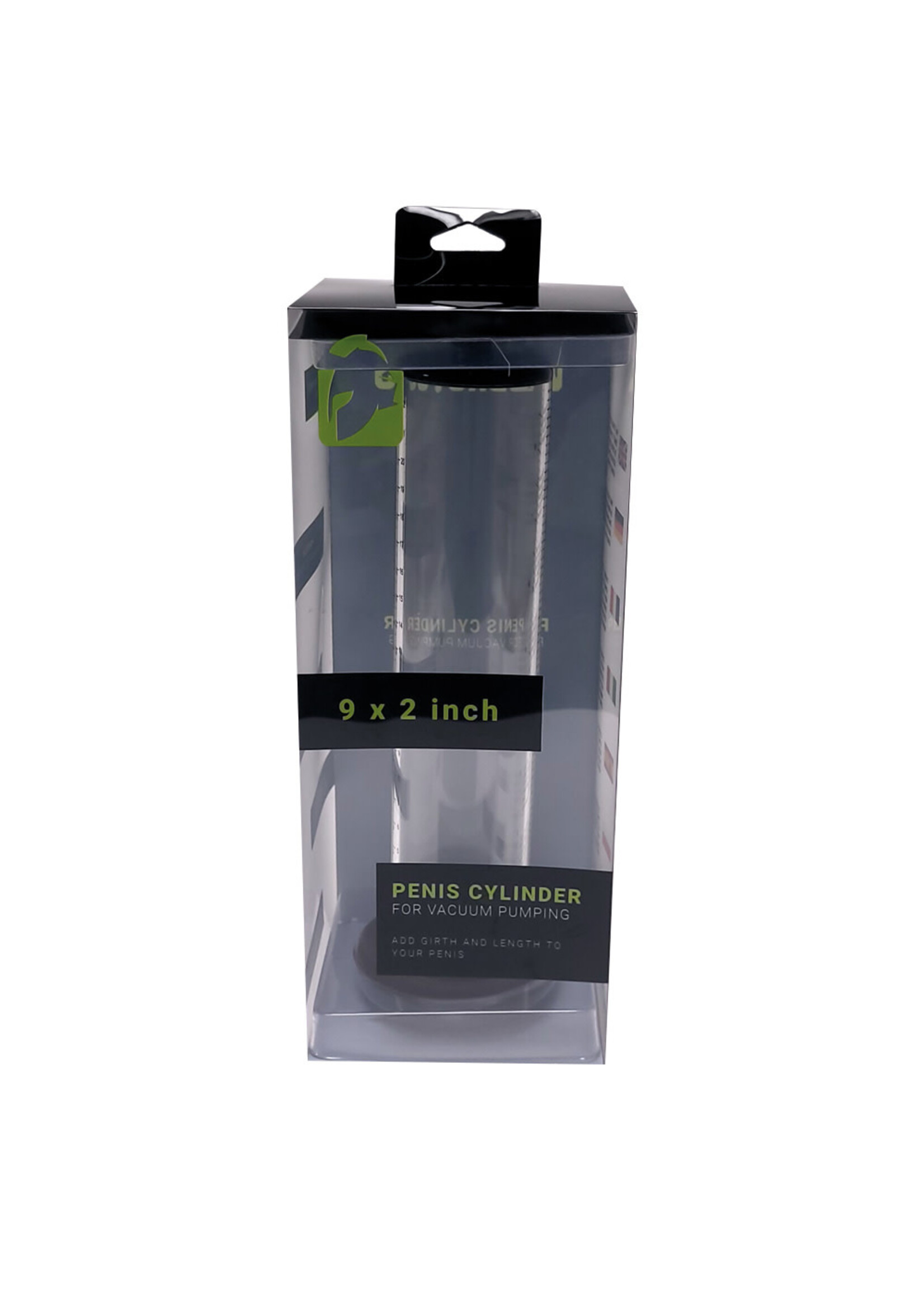 Penis pump cylinder 9 x 2"