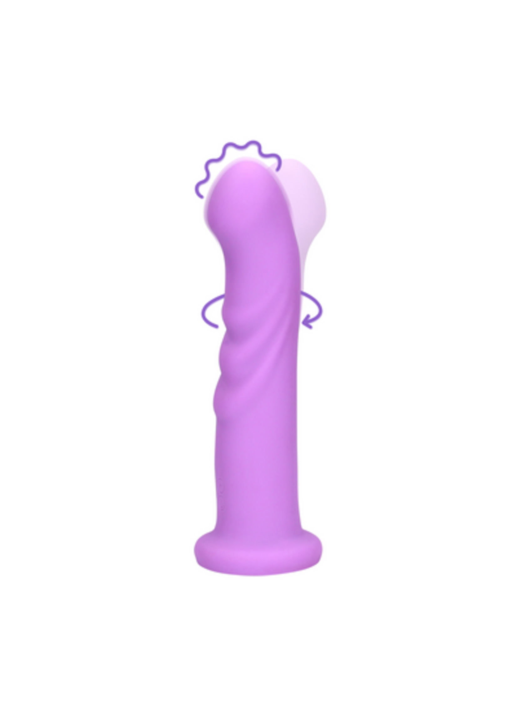 Loveline by Shots Ultra soft silicone rotating G-spot vibrator