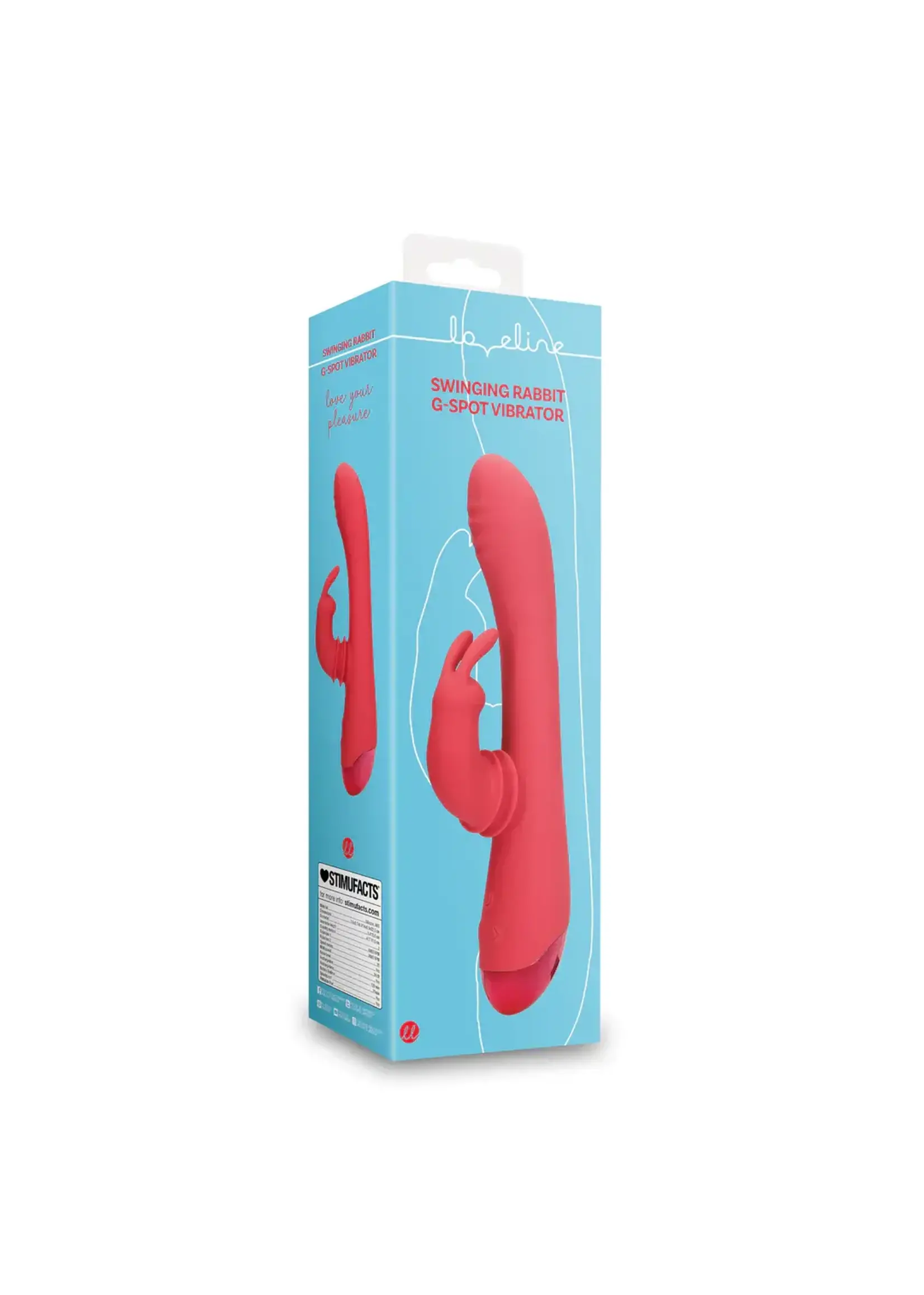 Loveline by Shots Swinging rabbit G-spot vibrator