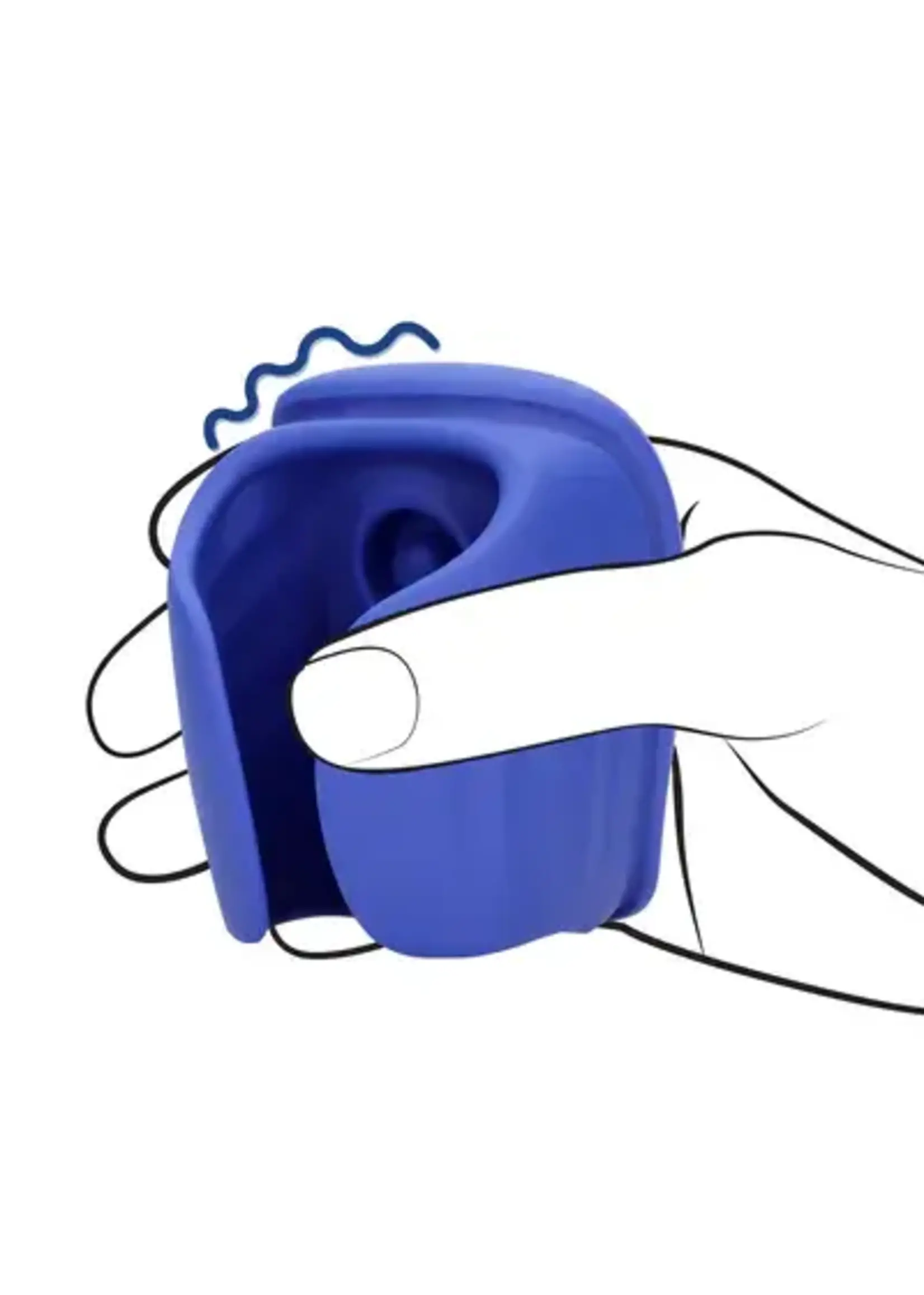 Loveline by Shots Vibrating and pulse wave stroker