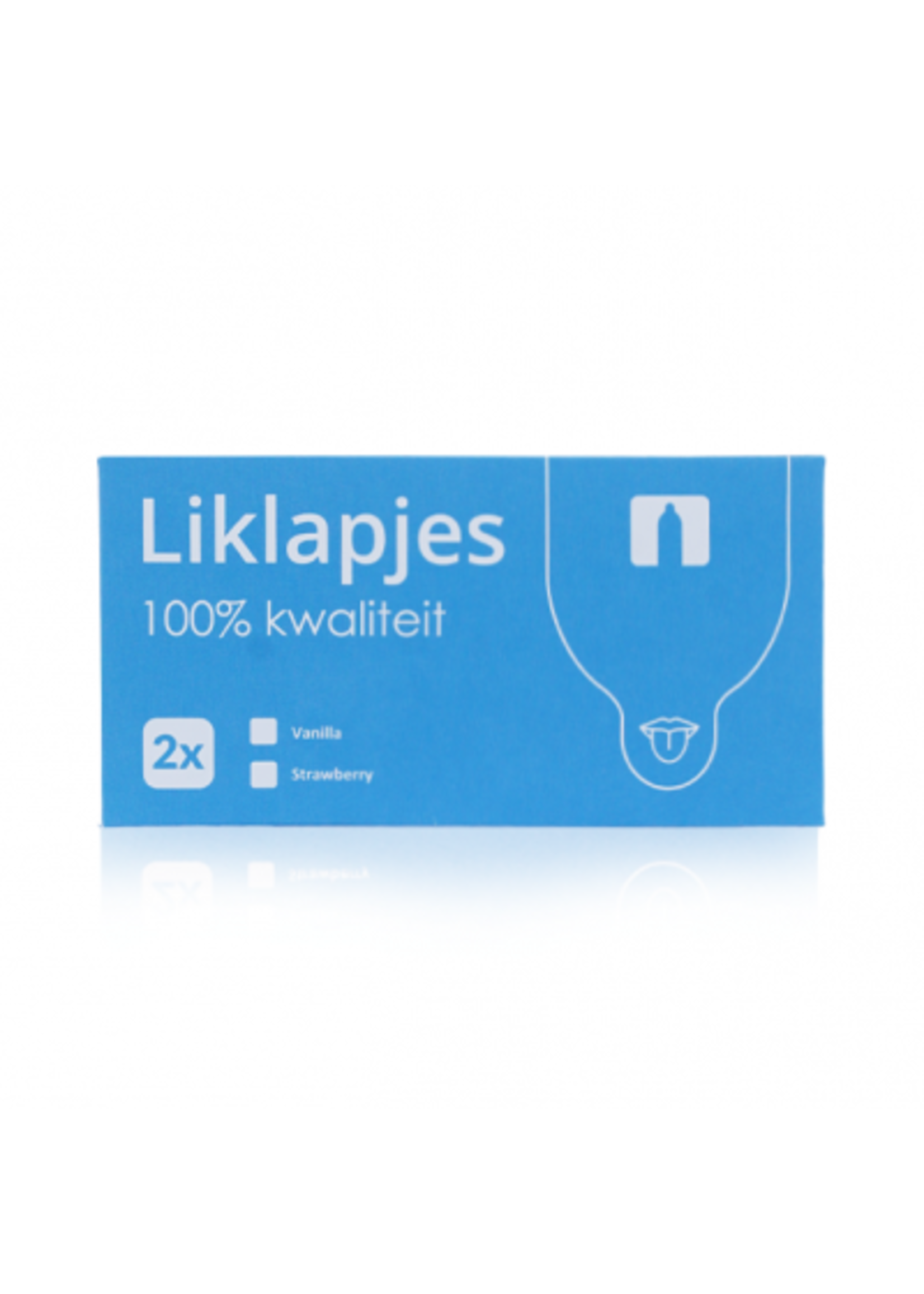 condoom.nl Liklapjes 2st - aardbei & vanille