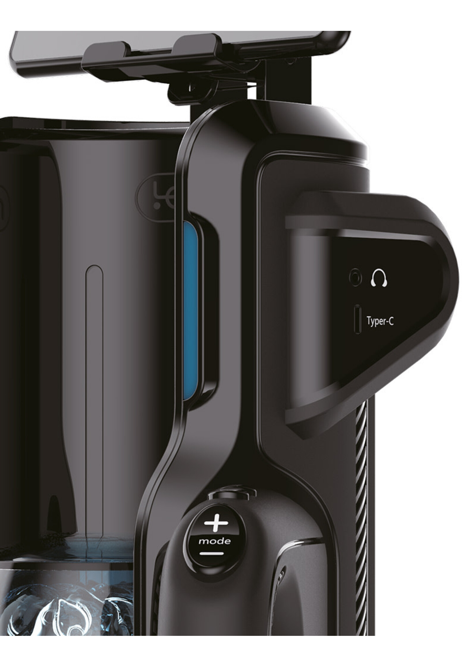 Leten SM500 - Super Thrusting Masturbator met telefoonhouder