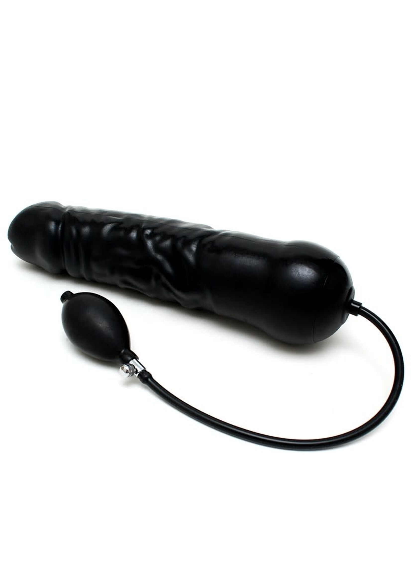 Rimba Opblaasbare XXL Dildo in penis vorm met massieve kern