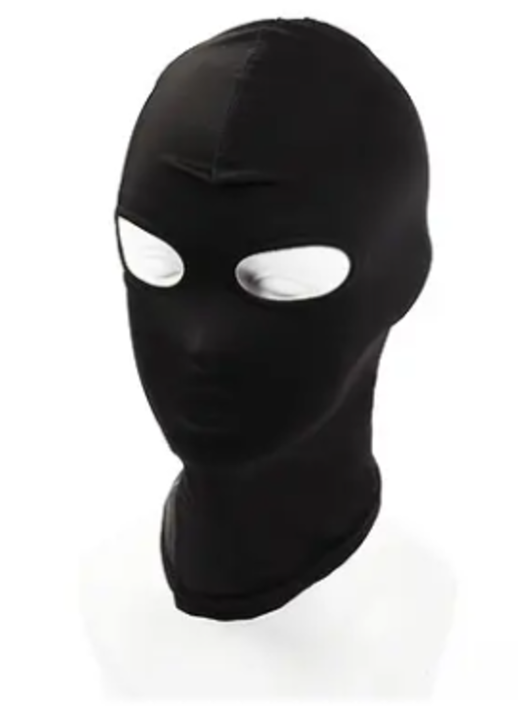 Bivakmuts open ogen gesloten mond - zwart