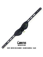 Silicone blindfold - black