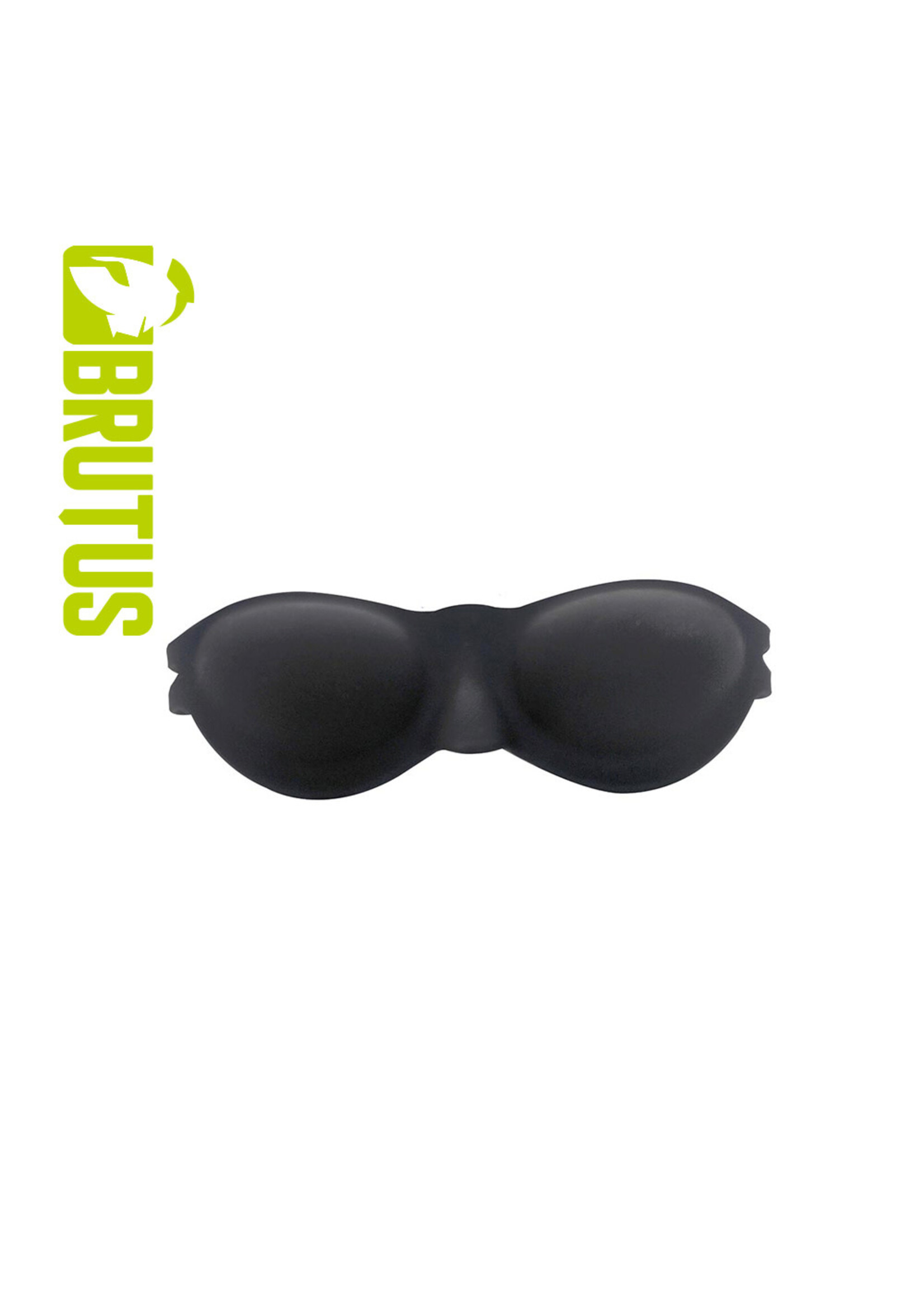 Silicone blindfold - black