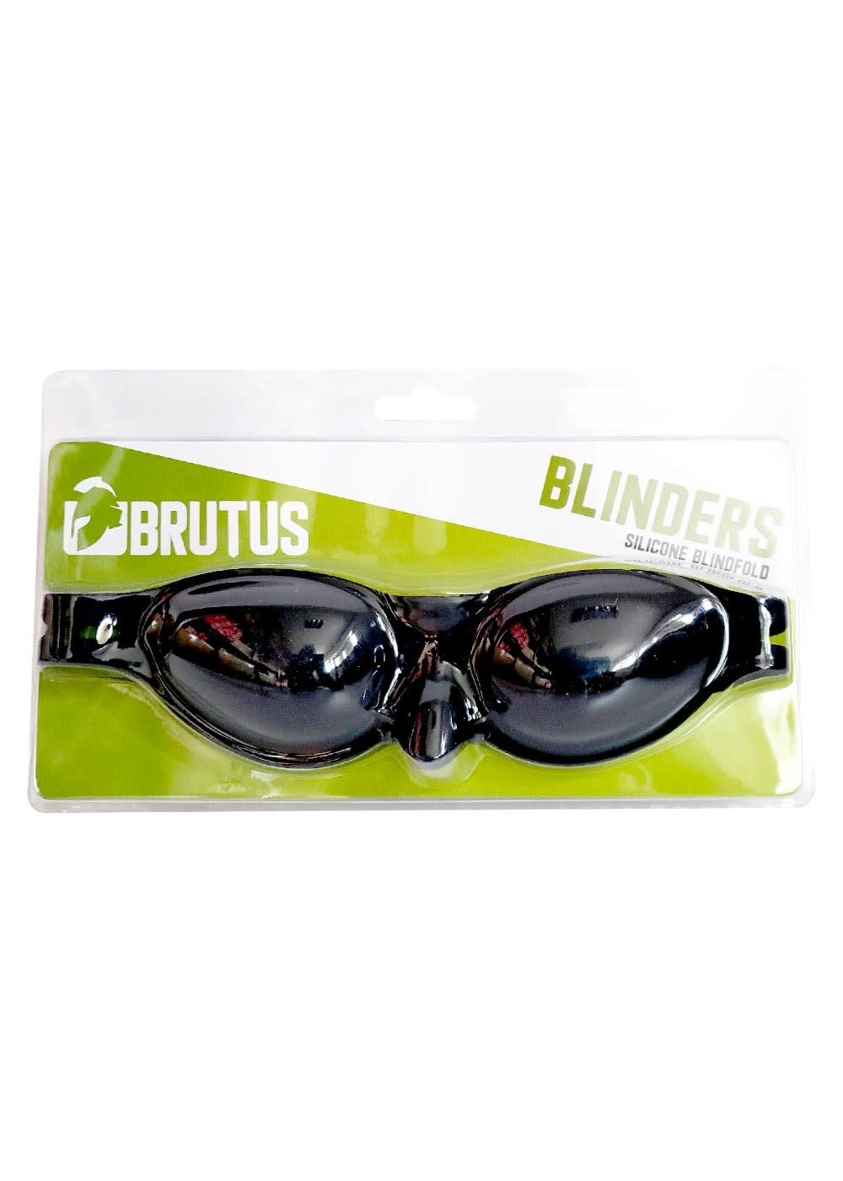 Silicone blindfold - black