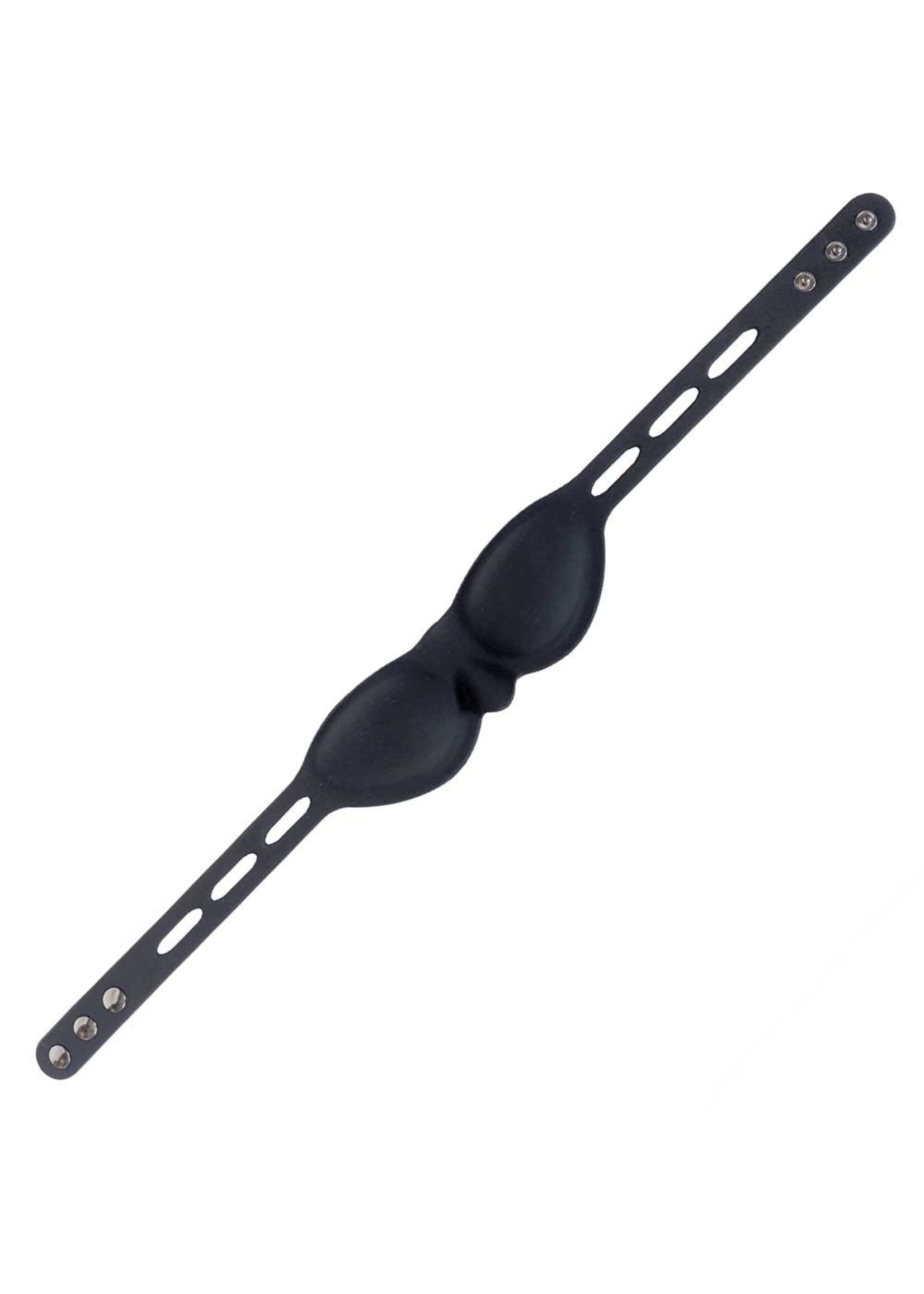 Silicone blindfold - black