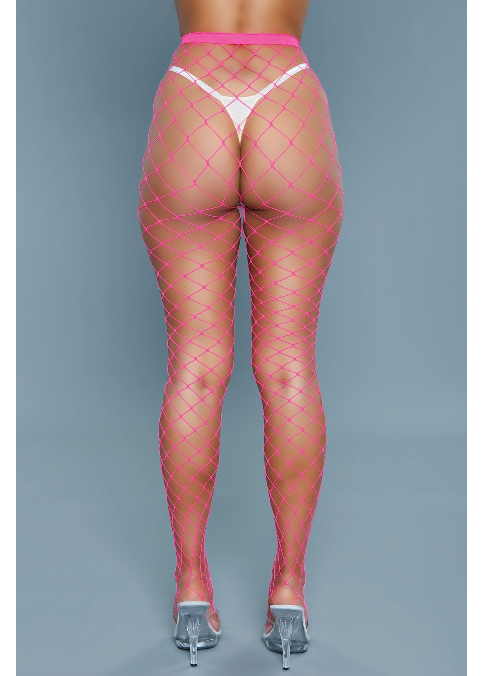 Be Wicked Can't back down pantyhose - pink - OneSize