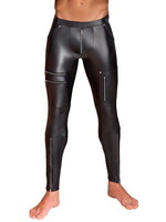 NEK Matte broek met ingezette ritssluiting