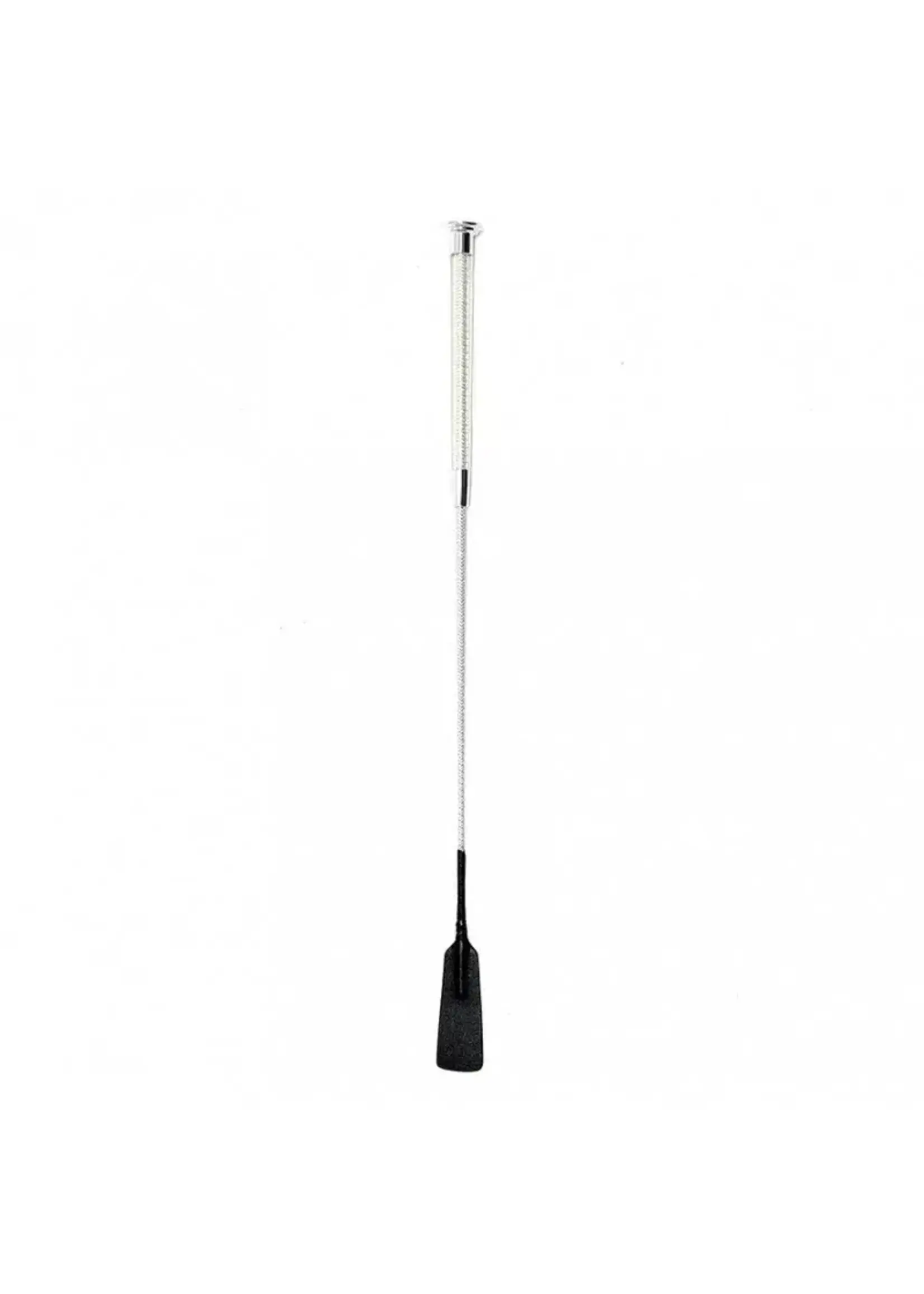 Rimba Paardrijzweep met Transparant handvat