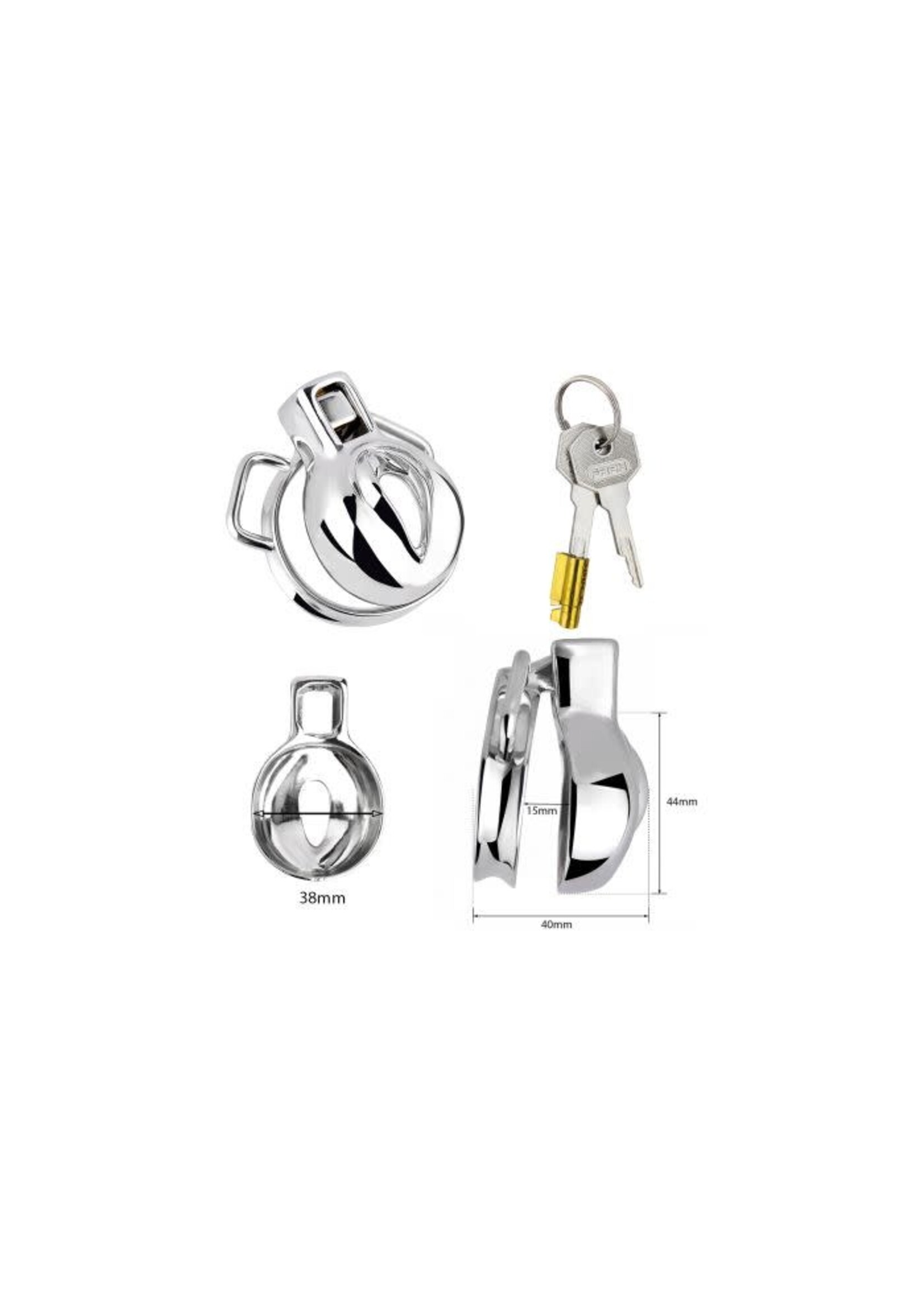 Kiotos Chastity Device Vulva with Belt