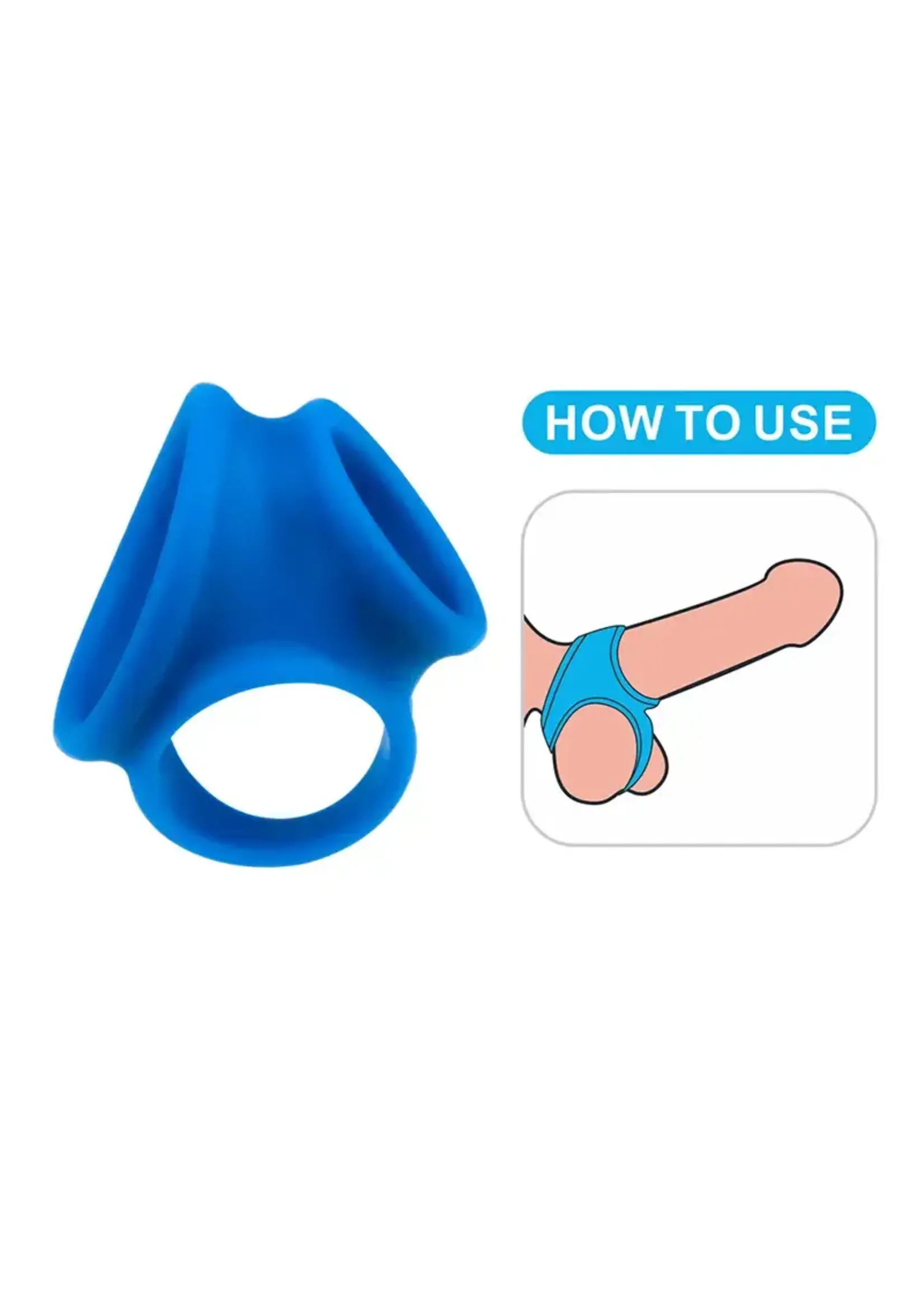 LoveToy Pinnacle Pro - Trio grip enchancer sleeve