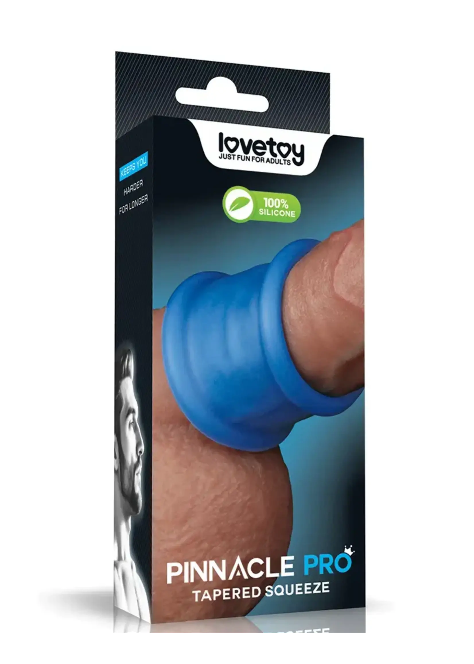 LoveToy Pinnacle Pro - Tapered squeeze stretcher