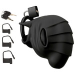 Black Velvets Cock & ball cage