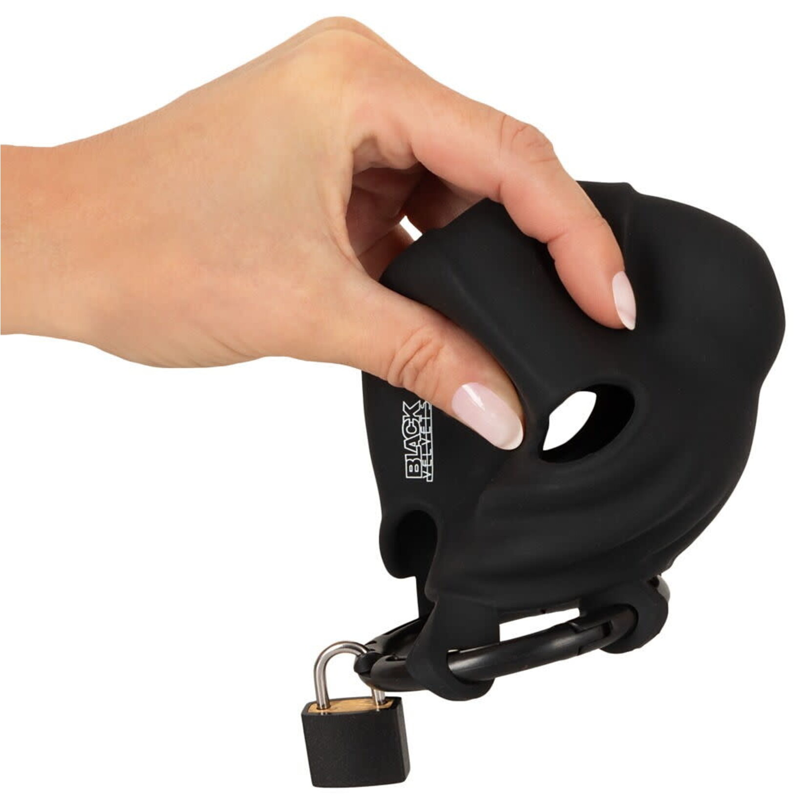 Black Velvets Cock & ball cage