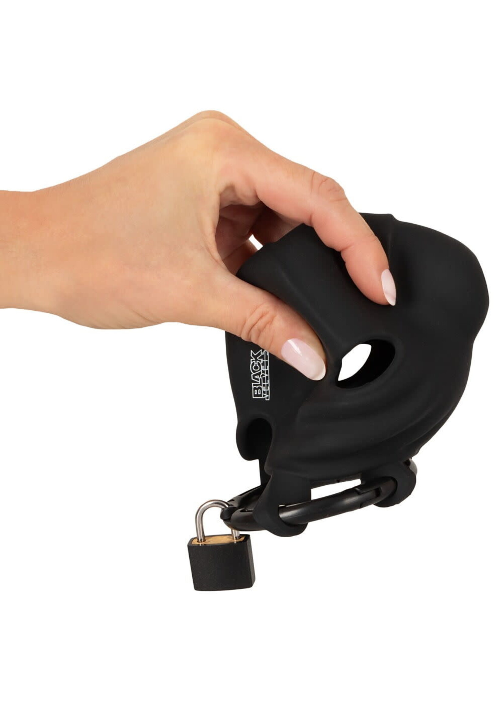 Black Velvets Cock & ball cage