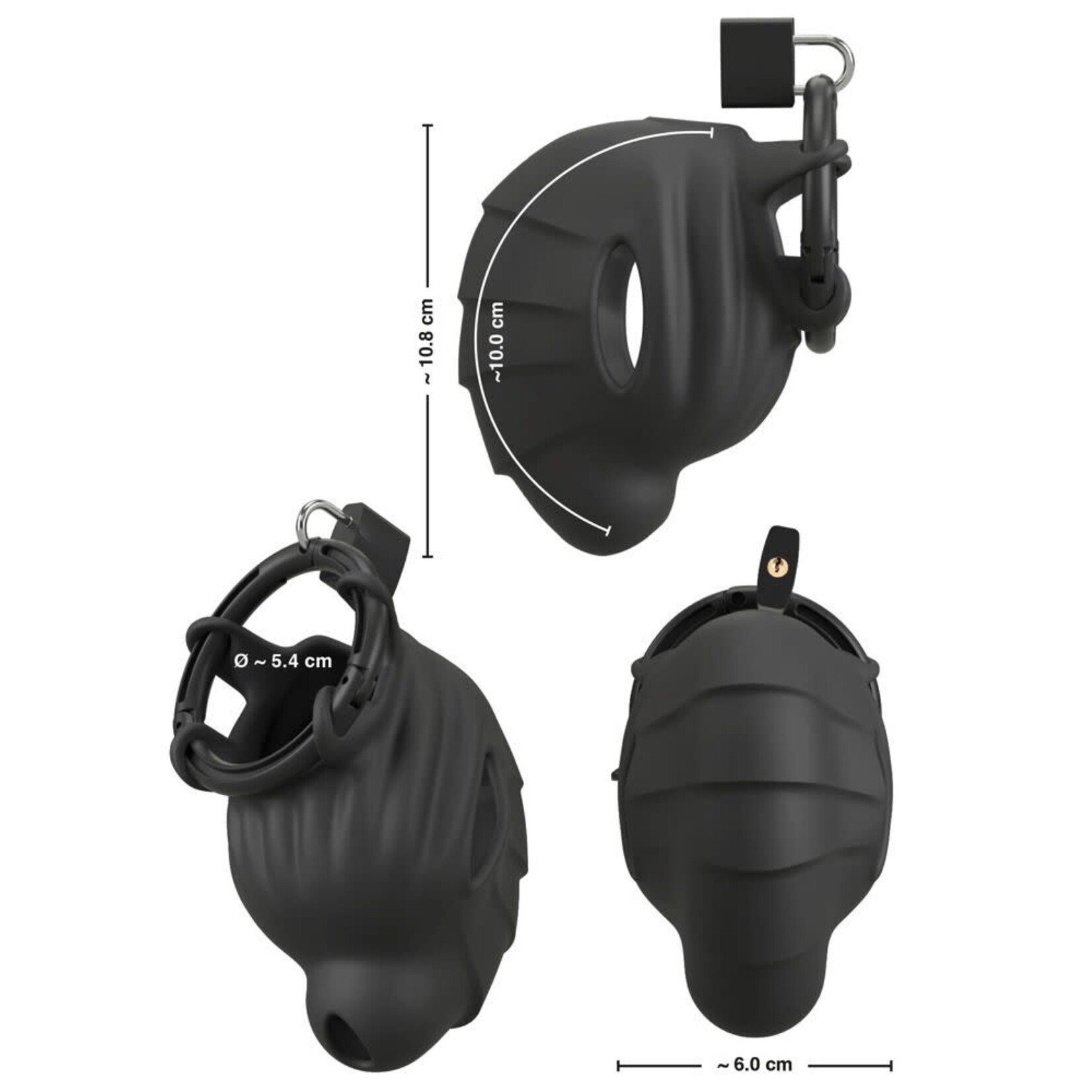 Black Velvets Cock & ball cage