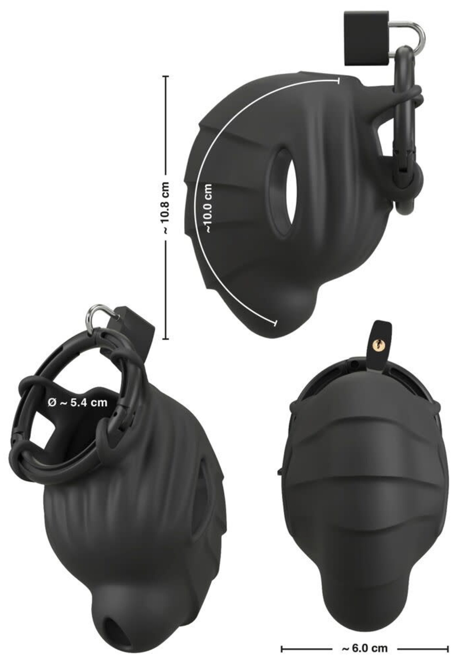 Black Velvets Cock & ball cage