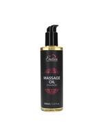 Erotica Glijmiddel Erotica massage olie Strawberry - met condoom - 250 ml