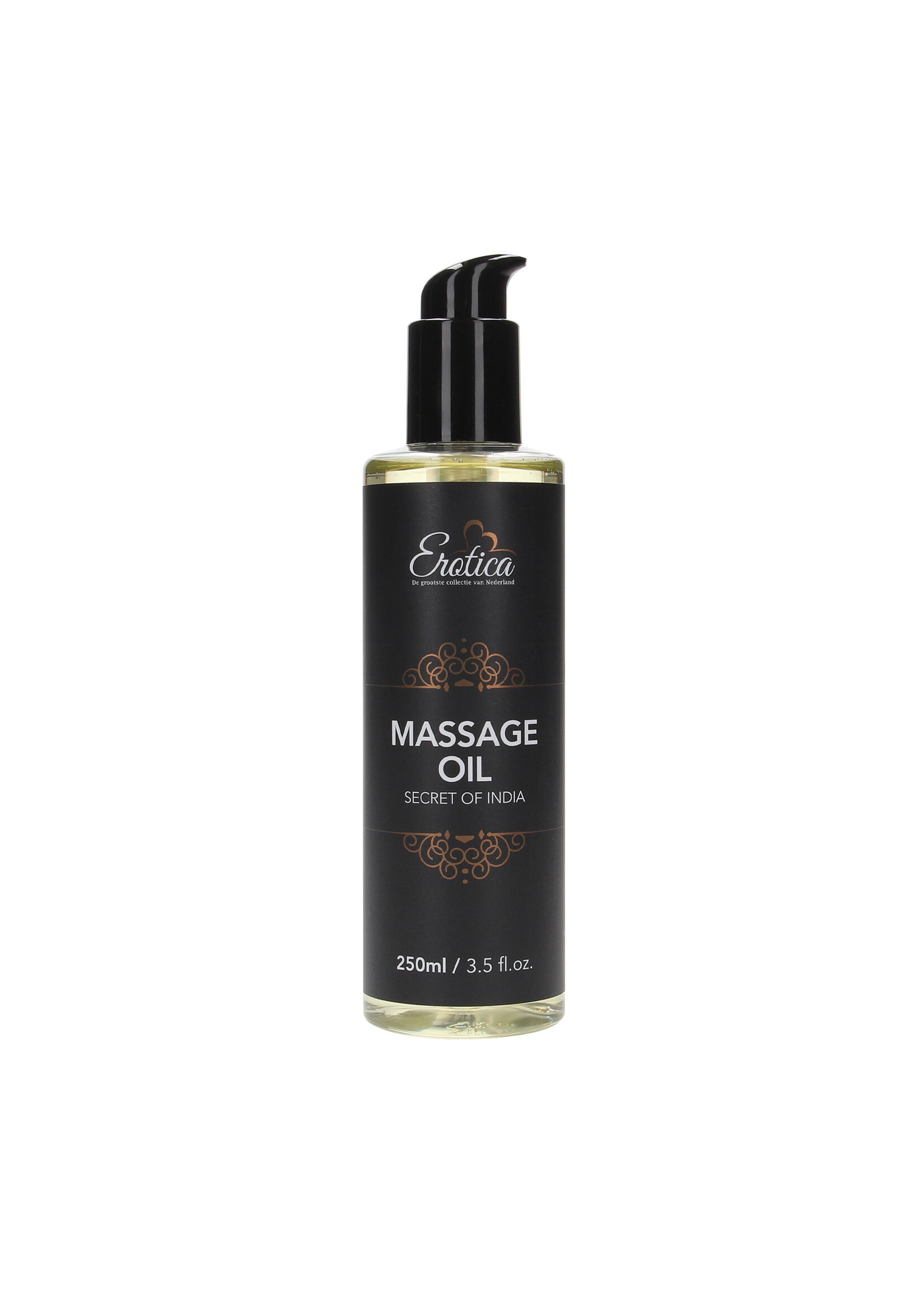 Erotica Glijmiddel Erotica massage olie Secret of India - met condoom - 250 ml