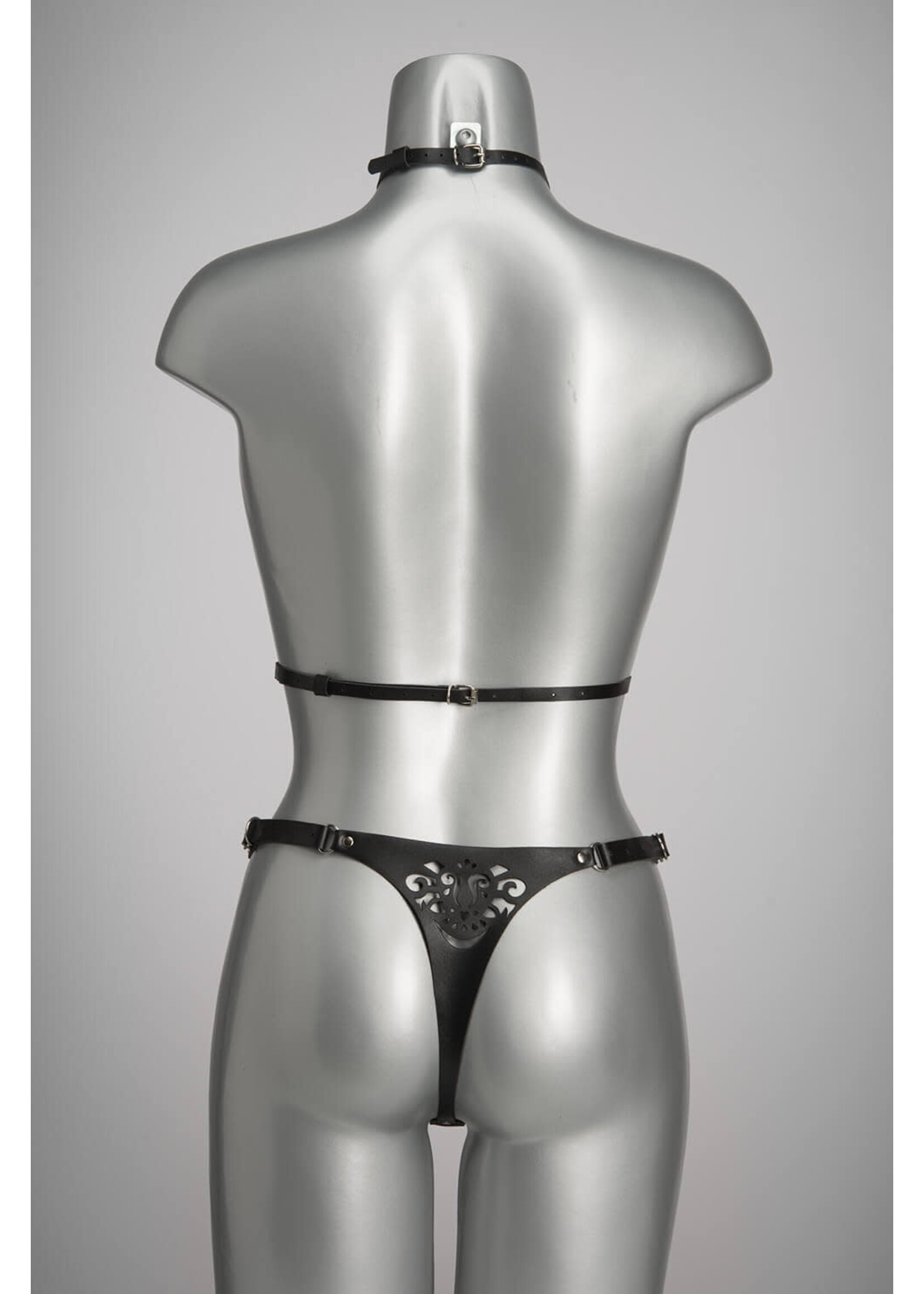 Voyeur X Leather harness Lilly - OneSize