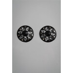 Voyeur X Leather nipplecovers open Lilly silver