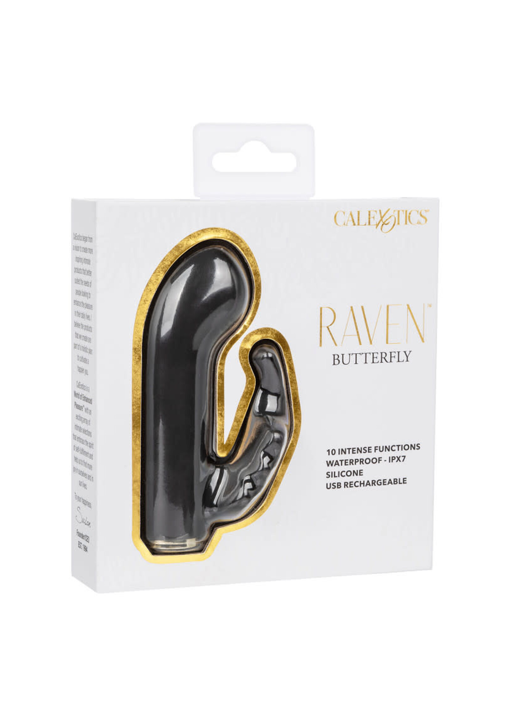 Calexotics Raven butterfly