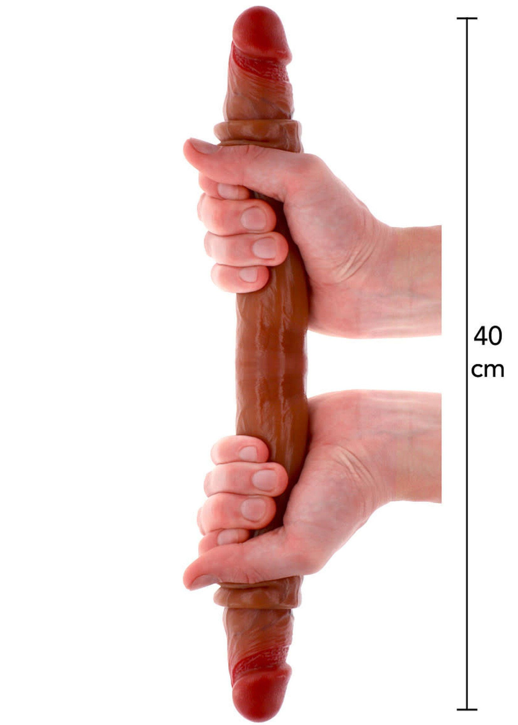 ToyJoy Silicone foreskin double dong 40cm