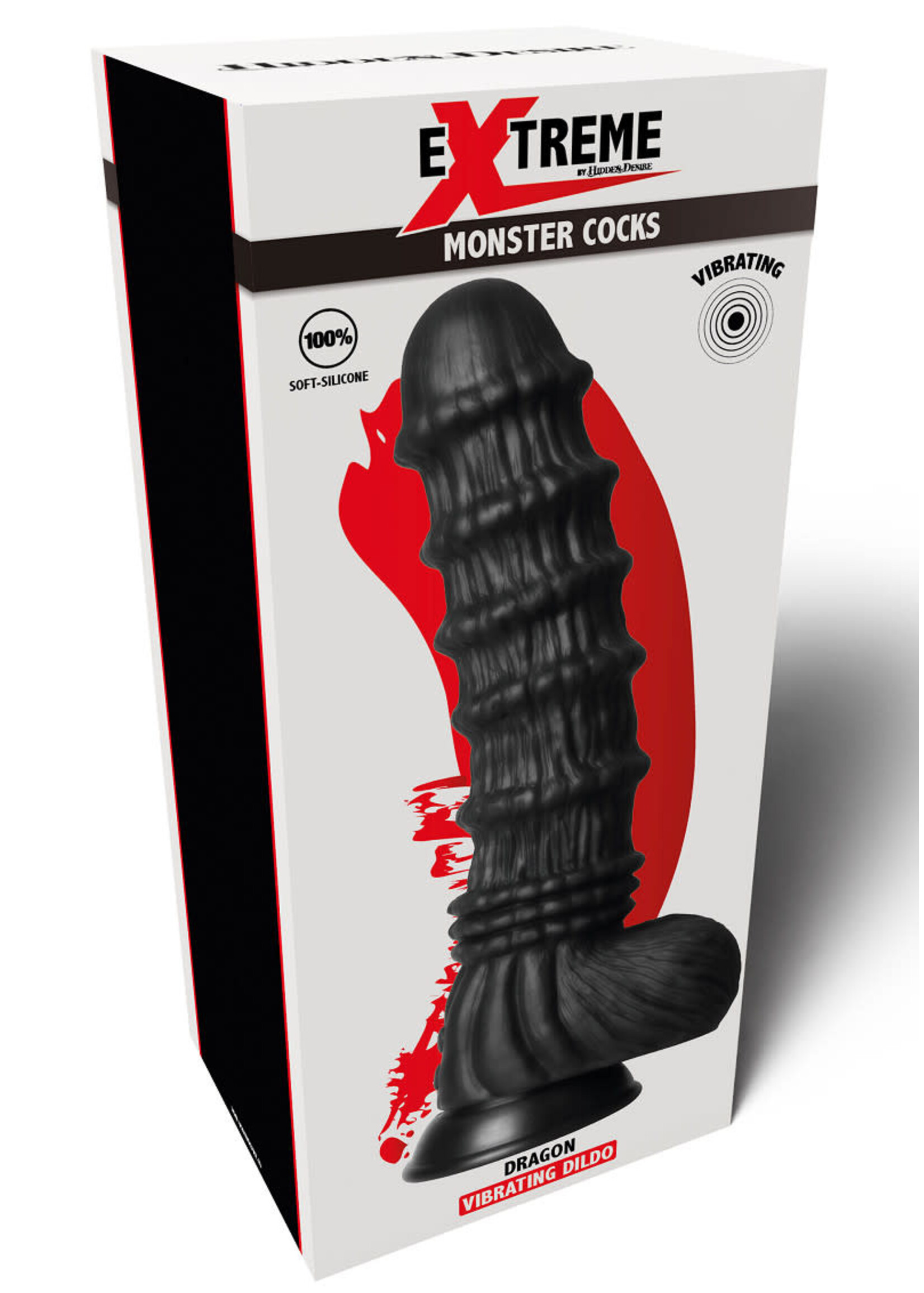 Extreme vibrating dragon monster dildo