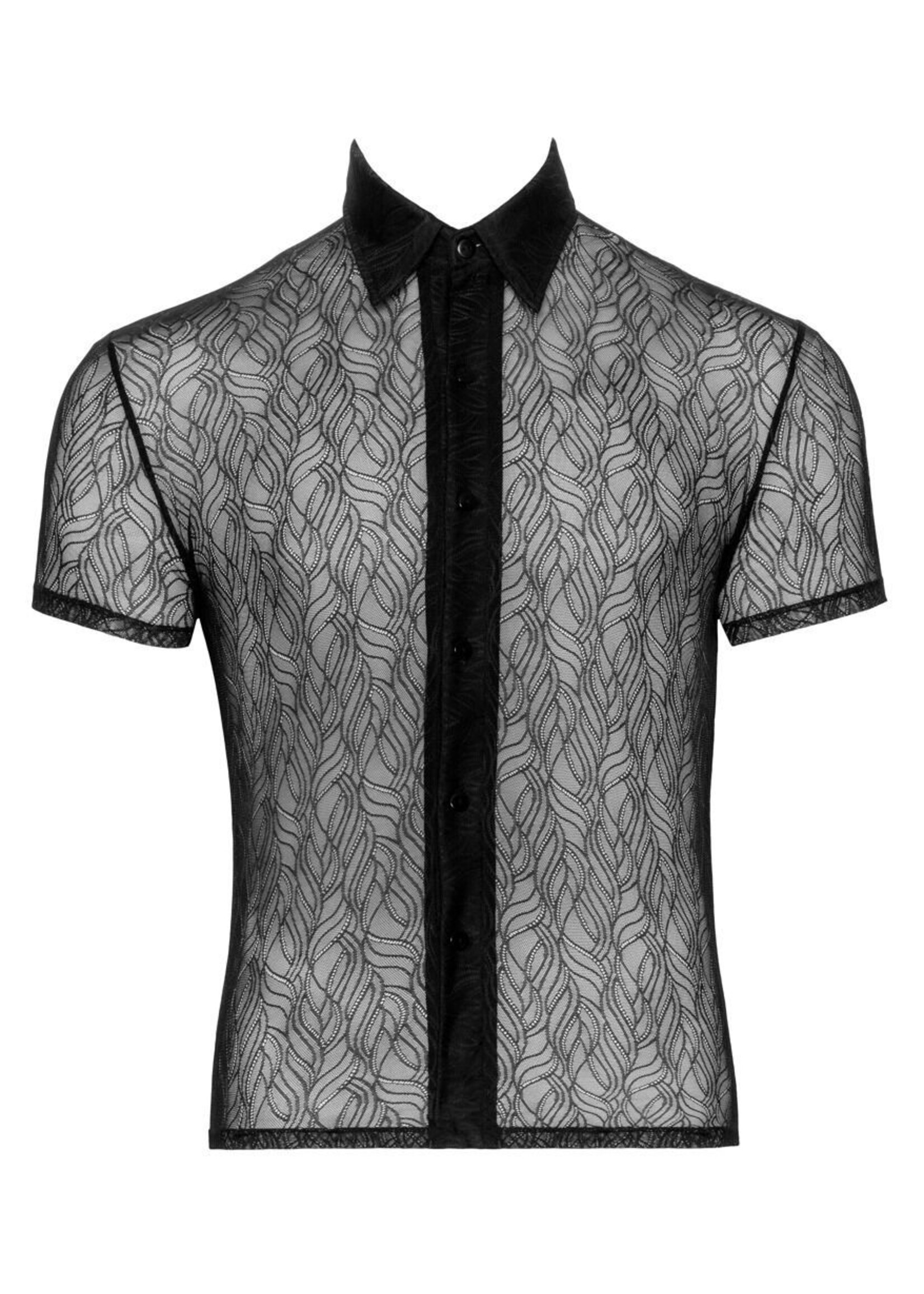 Svenjoyment Transparent lace shirt