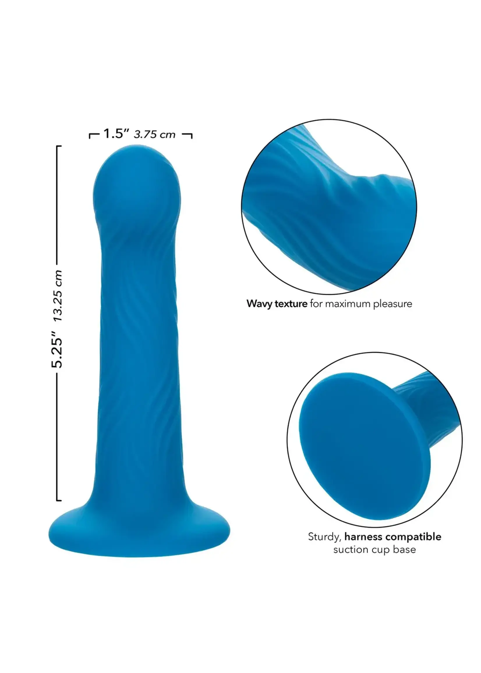 Calexotics Wave rider ripple - blue