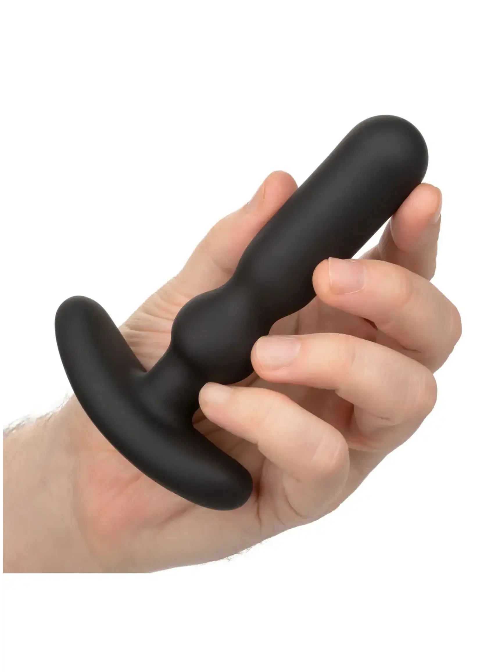 Vibrating anal T - black