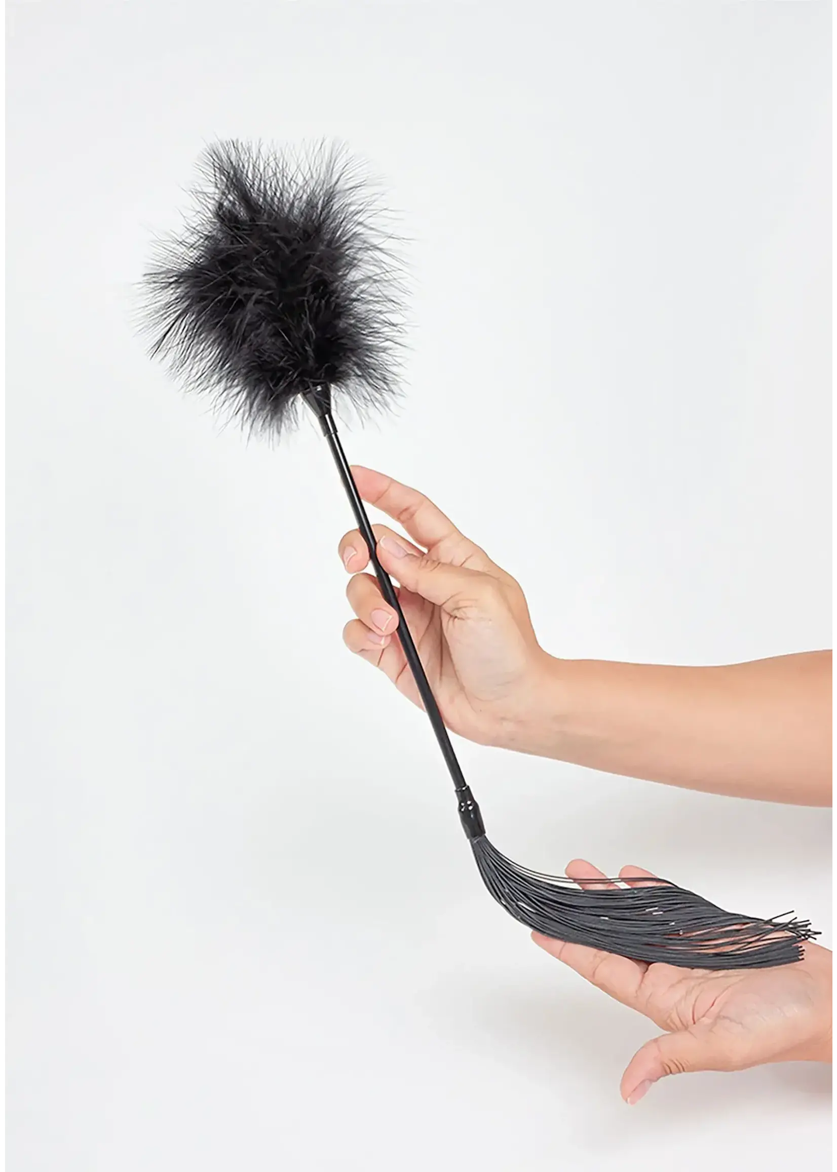Feather tickler and whip