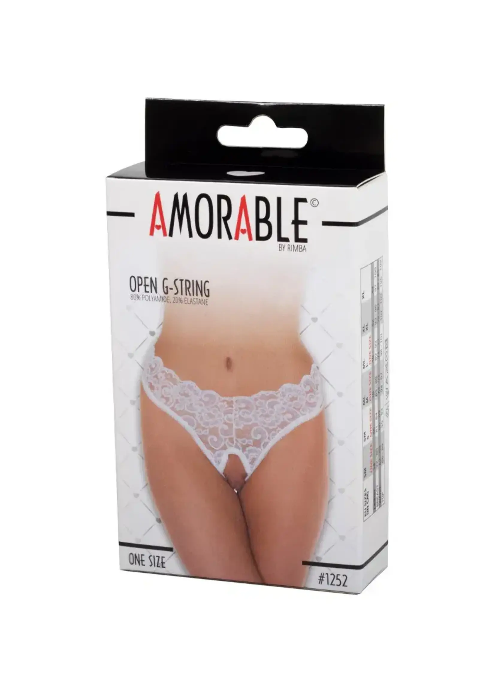 Open string - OneSize - Wit