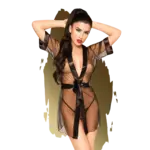 Penthouse Midnight mirage - Zwart - QueenSize