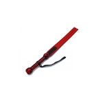 O-Products Black & red leather Y-paddle whip