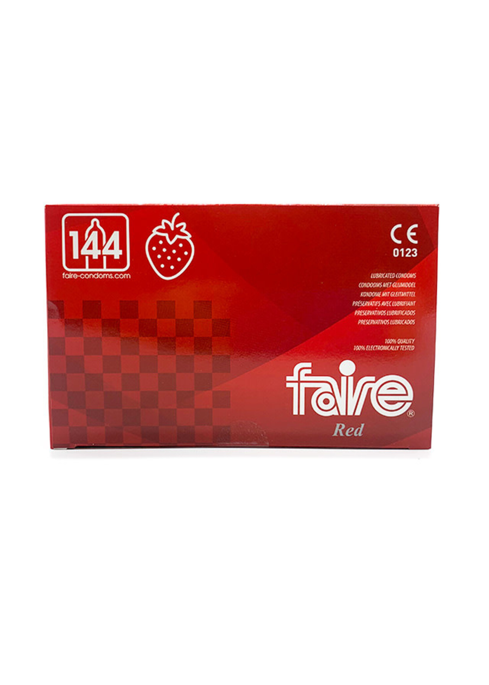 Faire red condooms  - 144st.