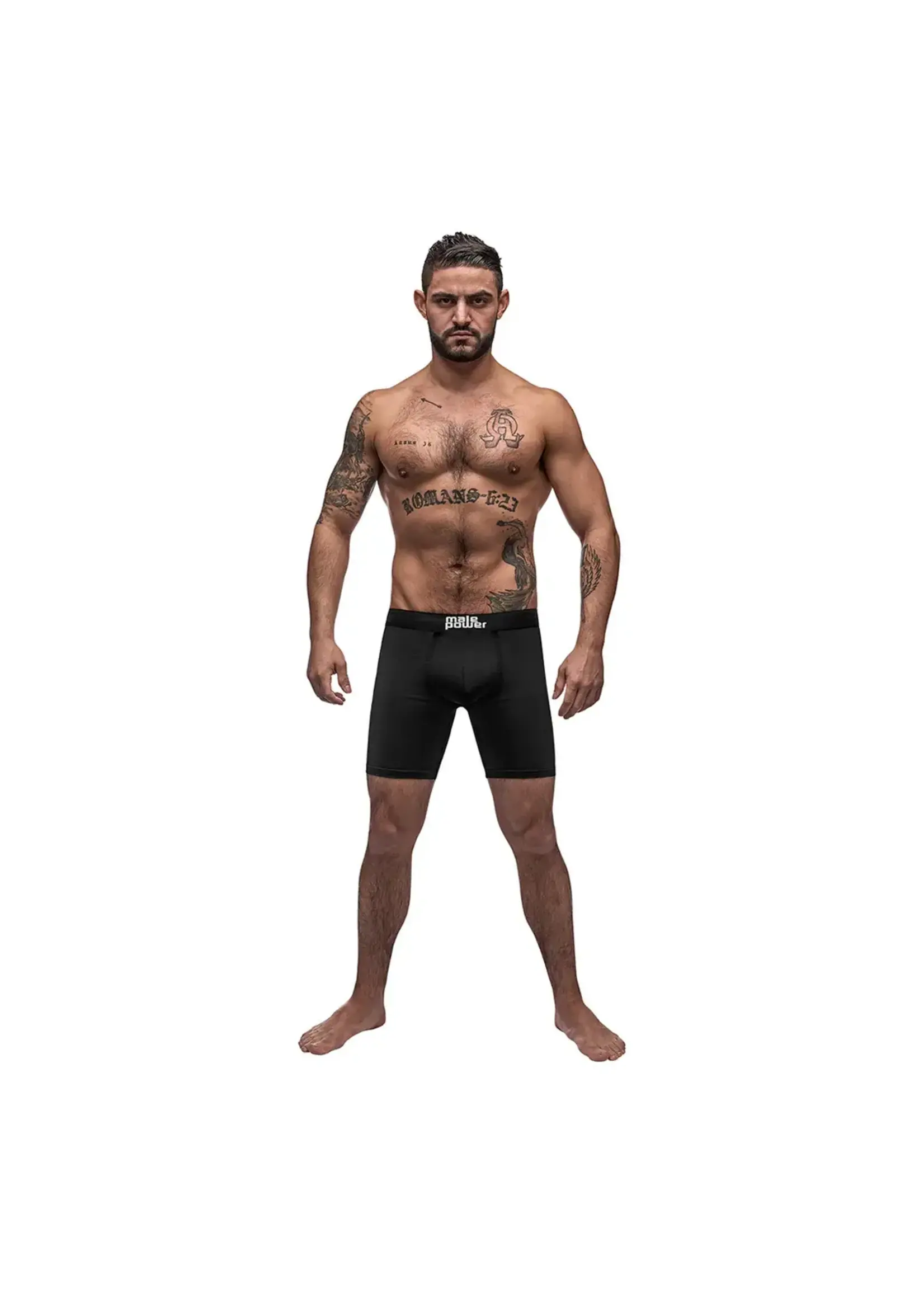 Male power Black nite long short