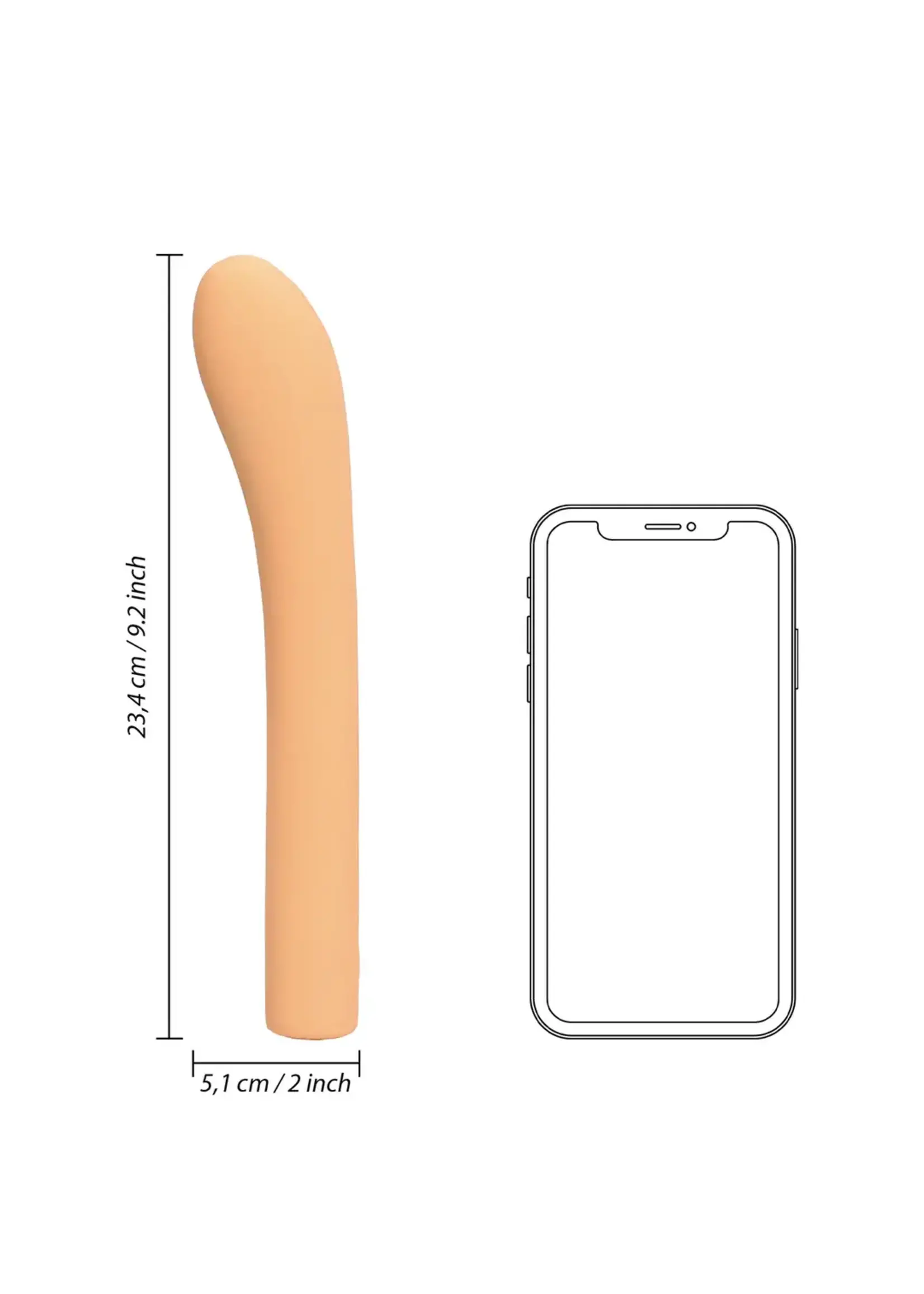 Loveline by Shots Fingering G-spot vibrator peach fuzz